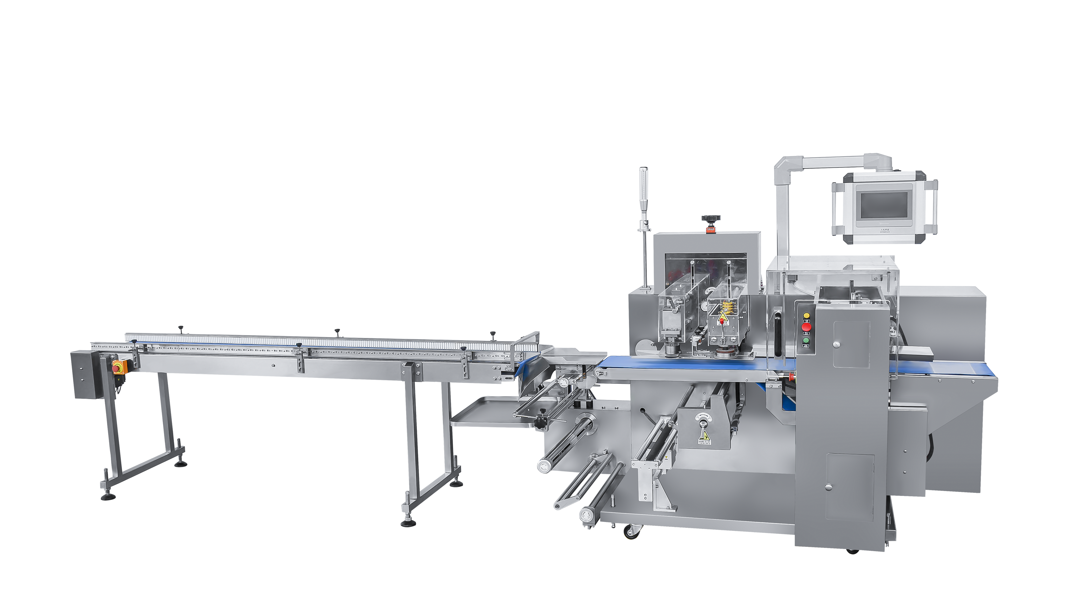 Fresh and wet noodles, fruits, vegetables packaging machine