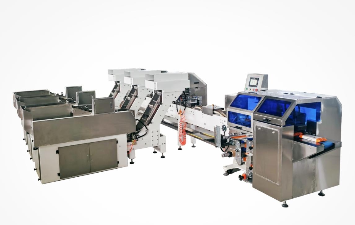 Automatic multi-weighing noodles pasta packaging machine