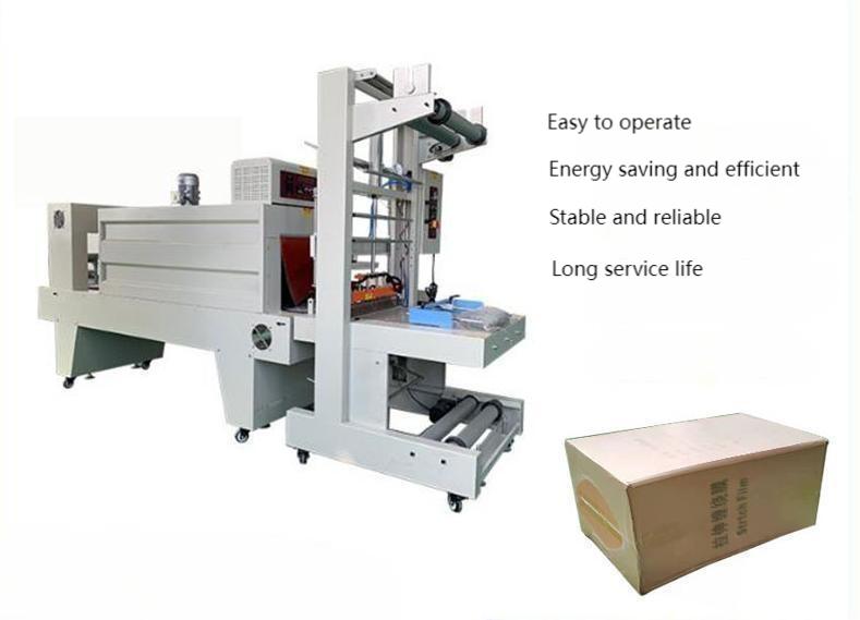 Paper Box Semi-Automatic Heat Shrink Packaging Machine PE Film Coating Machine Food Packaging Machines